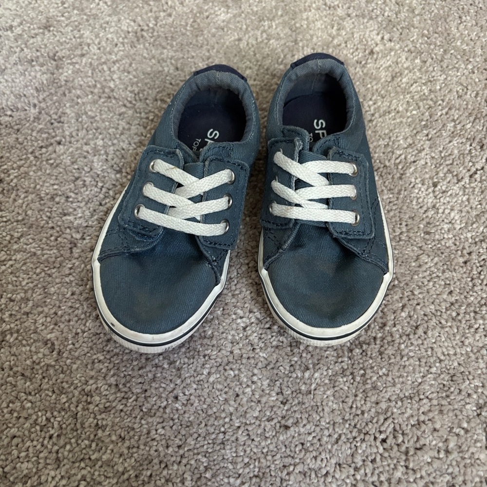 Sperry Blue boat shoes